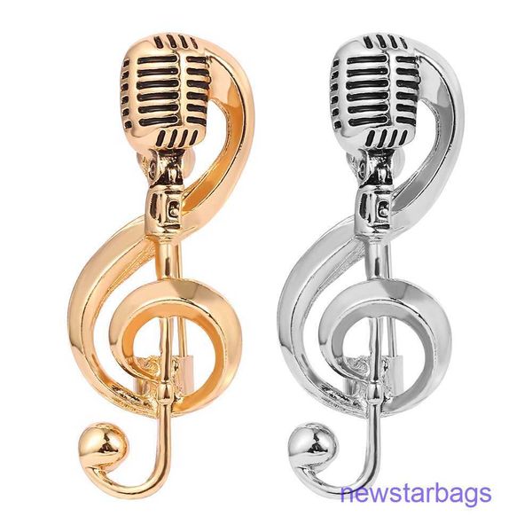 factory outlet wholesale brooches new fashion microphone music brooch notes pin alloy kc gold, Gray
factory outlet wholesale brooches new fashion microphone music brooch notes pin alloy kc gold, Gray