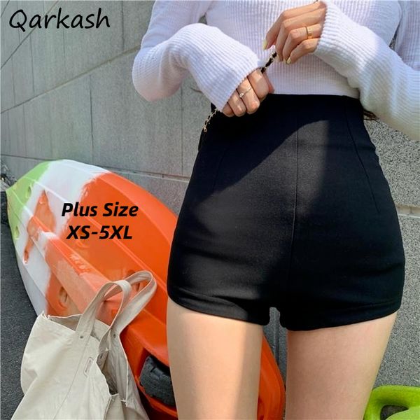 women's short stretchy high waist a line all match xs 5xl elegant chic tender simple ladies summer skinny casual ins all match 230105, White;black
women's short stretchy high waist a line all match xs 5xl elegant chic tender simple ladies summer skinny casual ins all match 230105, White;black