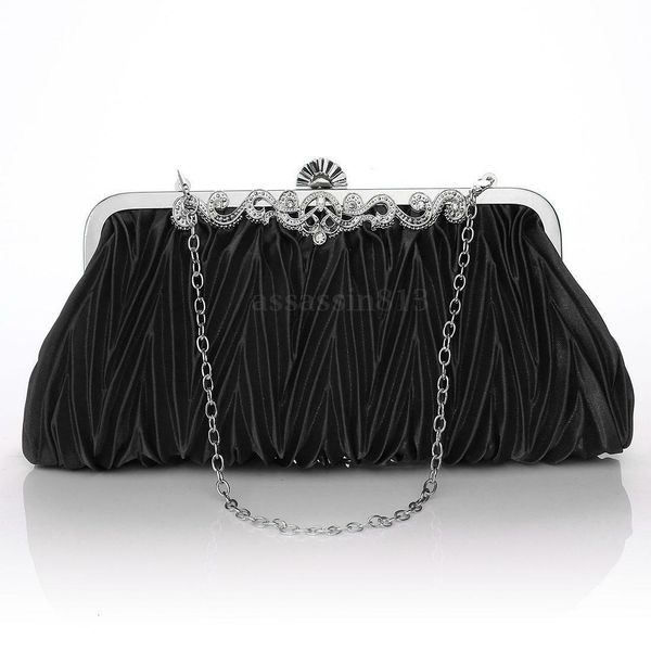 evening bag crystal satin small clutch ladies elegant chain s wrinkle pattern party crossbody purse 230106
evening bag crystal satin small clutch ladies elegant chain s wrinkle pattern party crossbody purse 230106