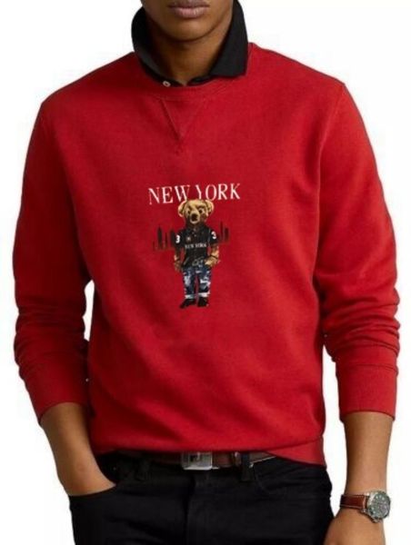 polos usa designer solid color hoodie men's pullover cartoon bear round neck plus velvet cotton winter long sleeve new large size casua, Black
polos usa designer solid color hoodie men's pullover cartoon bear round neck plus velvet cotton winter long sleeve new large size casua, Black