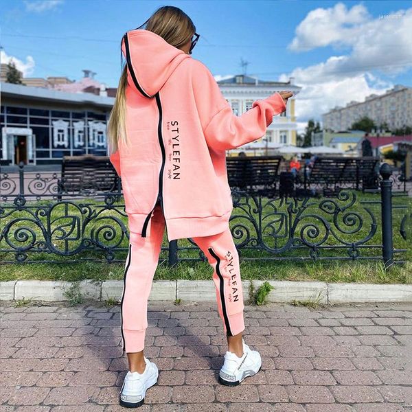 women's two piece pants elegant letter print back zipper loose outfit women casual long sleeve suit fashion hooded sweatshirt sport, Black;white
women's two piece pants elegant letter print back zipper loose outfit women casual long sleeve suit fashion hooded sweatshirt sport, Black;white