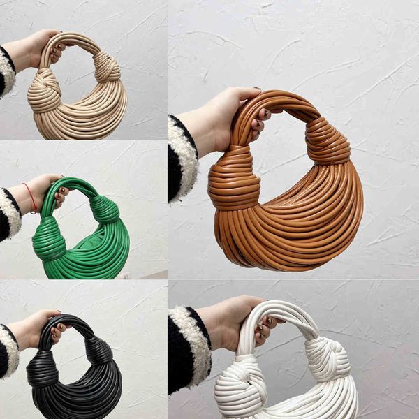 knotted handle bags women creative noodle woven handbag leather luxury designer tote handbag female purses 230821
knotted handle bags women creative noodle woven handbag leather luxury designer tote handbag female purses 230821