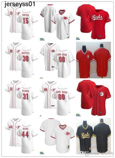 men women youth 44 eric davis 15 george foster 31 john franco 30 ken griffey sr. custom baseball jersey blank red white, Blue;black
men women youth 44 eric davis 15 george foster 31 john franco 30 ken griffey sr. custom baseball jersey blank red white, Blue;black