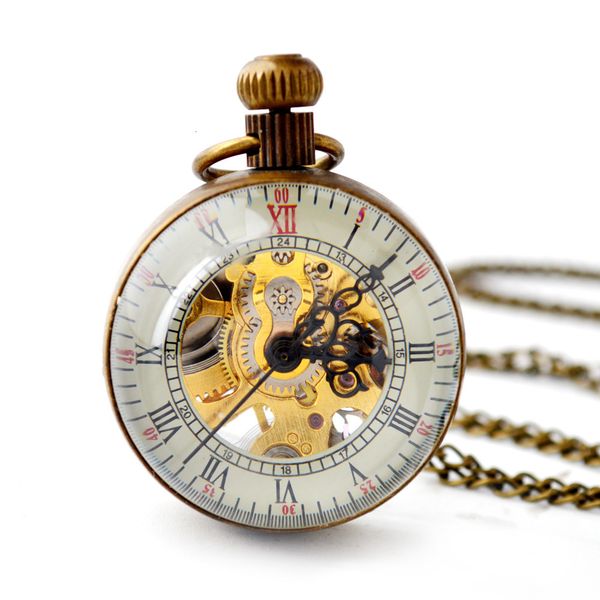 pocket watches luxury ball mechanical watch for men women vintage skeleton transparent dial roman numeral number fob chain pendant clock 230, Slivery;golden
pocket watches luxury ball mechanical watch for men women vintage skeleton transparent dial roman numeral number fob chain pendant clock 230, Slivery;golden