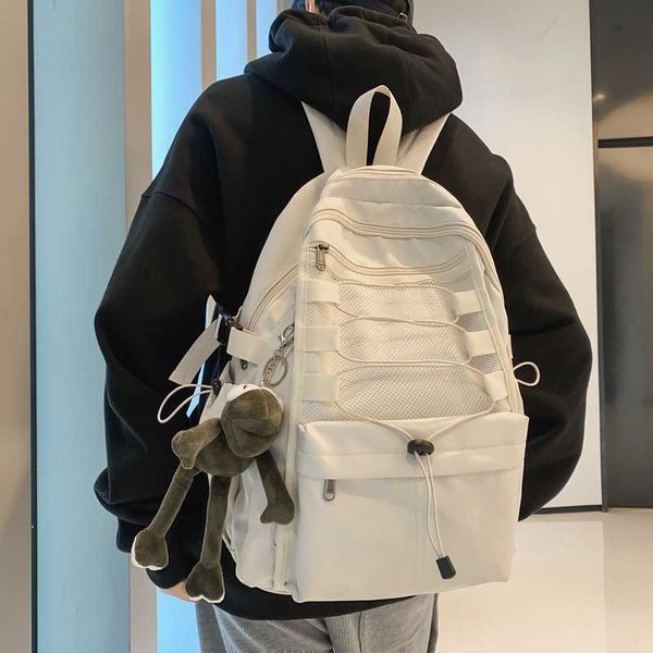 backpack men's simple large capacity backpack women's leisure junior middle school students high bag men
backpack men's simple large capacity backpack women's leisure junior middle school students high bag men