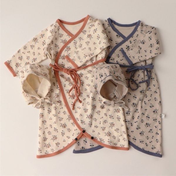 pajamas korean style toddler baby girl boys set cotton long sleeve printed robehat born clothes suit 230106, Blue;red
pajamas korean style toddler baby girl boys set cotton long sleeve printed robehat born clothes suit 230106, Blue;red