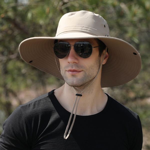wide brim hats bucket waterproof buckets for men summer uv protection sun long boonie caps male outdoor hiking fishing cap 230106, Blue;gray
wide brim hats bucket waterproof buckets for men summer uv protection sun long boonie caps male outdoor hiking fishing cap 230106, Blue;gray