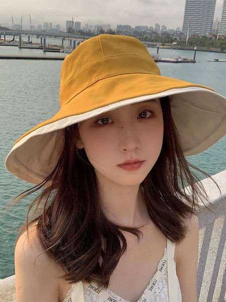 wide brim hats bucket uv large eaves sun protection doublesided cap fullface female spring summer beach seaside fisherman 230106, Blue;gray
wide brim hats bucket uv large eaves sun protection doublesided cap fullface female spring summer beach seaside fisherman 230106, Blue;gray