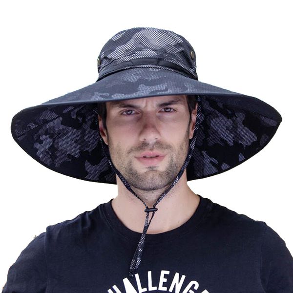 wide brim hats bucket sun hat male summer camouflage outdoor visor cap travel sunscreen hiking breathable big eaves fisherman fishing 230106, Blue;gray
wide brim hats bucket sun hat male summer camouflage outdoor visor cap travel sunscreen hiking breathable big eaves fisherman fishing 230106, Blue;gray