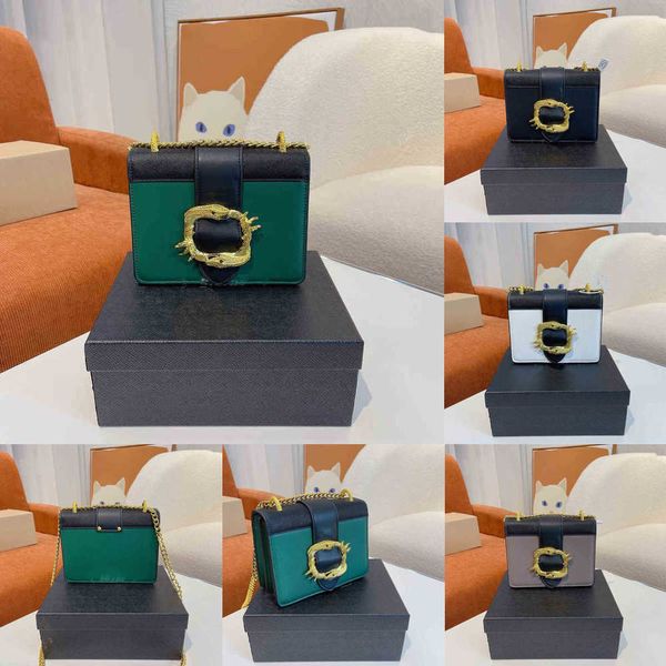 quality evening bag pbag triangle women gold chain handbag shoulder leather designer bags color matching crossbody female metal buckle purse
quality evening bag pbag triangle women gold chain handbag shoulder leather designer bags color matching crossbody female metal buckle purse