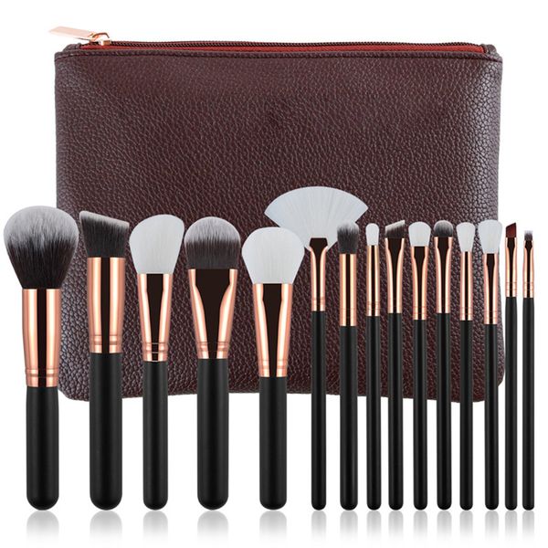 makeup brushes 15pcs set brush with bag professional brush for powder foundation blush eyeshadow
makeup brushes 15pcs set brush with bag professional brush for powder foundation blush eyeshadow