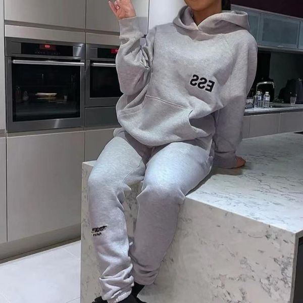 women's tracksuits designer ess tracksuit hoodies sweatshirts pants fashion brand classic couple hooded sweater, Gray
women's tracksuits designer ess tracksuit hoodies sweatshirts pants fashion brand classic couple hooded sweater, Gray