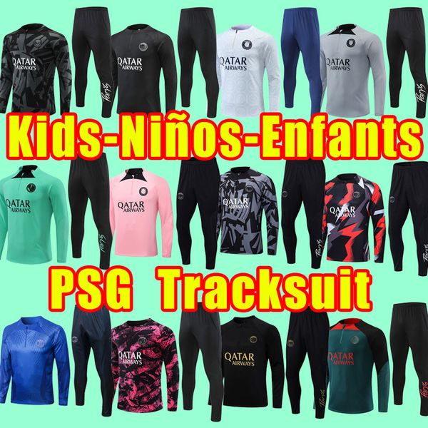 enfants kids mbappe hakimi soccer tracksuits messis 22 23 maillots de football 2022 2023 marquinhos verratti psgs men shirt fabian sanches l, Black
enfants kids mbappe hakimi soccer tracksuits messis 22 23 maillots de football 2022 2023 marquinhos verratti psgs men shirt fabian sanches l, Black