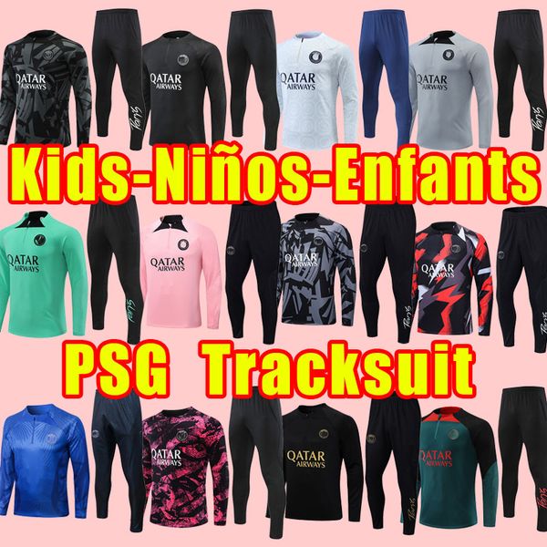 enfants kids 22 23 psgs mbappe soccer tracksuits 2022 2023 di maria wijnaldum sergio ramos hakimi fourth maillots icardi verratti long sleev, Black
enfants kids 22 23 psgs mbappe soccer tracksuits 2022 2023 di maria wijnaldum sergio ramos hakimi fourth maillots icardi verratti long sleev, Black