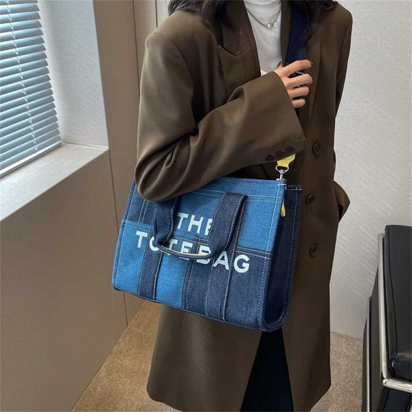 new denim color contrast splice handheld tote advanced small letter crossbody bag 55% off clearance sale
new denim color contrast splice handheld tote advanced small letter crossbody bag 55% off clearance sale