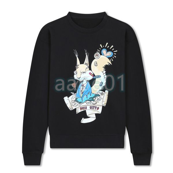 fashion mens long sleeve sweatshirt doctor rabbit letter print sweatshirt designer crew neck pullover black
fashion mens long sleeve sweatshirt doctor rabbit letter print sweatshirt designer crew neck pullover black