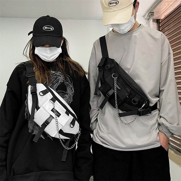 waist bags trend chest men street hip hop nylon chain crossbody pouch boy belt pack highcapacity messenger fref 230106
waist bags trend chest men street hip hop nylon chain crossbody pouch boy belt pack highcapacity messenger fref 230106