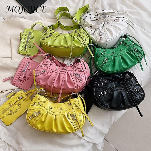 evening bag pu leather shoulder fashion rivet luxury brand carry crossbody for france 230106
evening bag pu leather shoulder fashion rivet luxury brand carry crossbody for france 230106