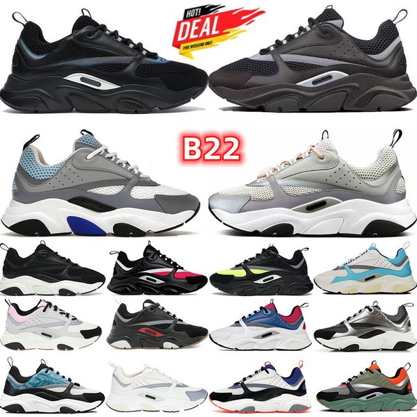 designer b22 luxury casual shoes reflective black white chunky outdoor sneakers mesh platforms leather calfskin technical mesh men women vin
designer b22 luxury casual shoes reflective black white chunky outdoor sneakers mesh platforms leather calfskin technical mesh men women vin