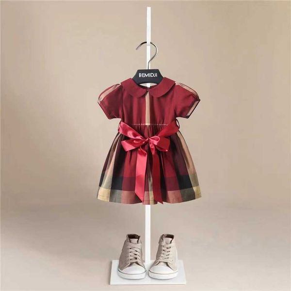 girl's dresses cotton plaid dress for baby girlsshort sleeves infant kids dress girl princess 1st birthday party clothes summer gift t2, Red;yellow
girl's dresses cotton plaid dress for baby girlsshort sleeves infant kids dress girl princess 1st birthday party clothes summer gift t2, Red;yellow
