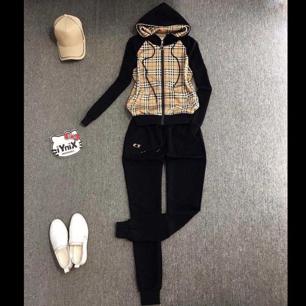 designer women tracksuits big brand barboli fashion casual hooded trousers personalized foreign trade sports suit women's logo brand tw, Gray
designer women tracksuits big brand barboli fashion casual hooded trousers personalized foreign trade sports suit women's logo brand tw, Gray