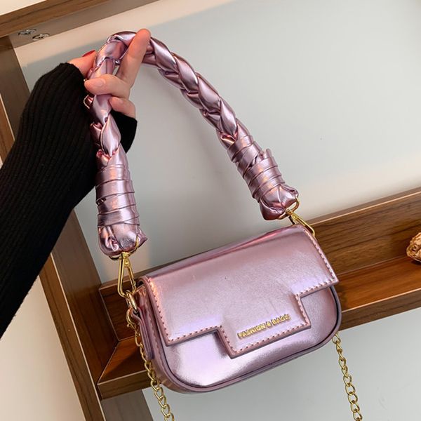 evening bags 2023 designer women pu leather crossbody bag chain flap shoulder luxury brand female gold pink blue handbags 230106 
evening bags 2023 designer women pu leather crossbody bag chain flap shoulder luxury brand female gold pink blue handbags 230106