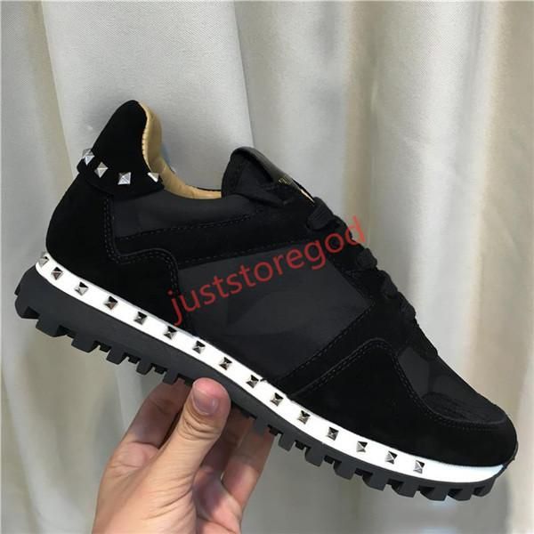 shoes camo suede studded camouflage rock runner sneaker for women men stud casual r sale eu36-45 valen valentinoes valentinoitys lgl, Black
shoes camo suede studded camouflage rock runner sneaker for women men stud casual r sale eu36-45 valen valentinoes valentinoitys lgl, Black