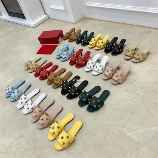 quilted valentinolies high rivet flat sandal shoes gold slides slipper roman heel women summer stud er sheepskin mules es pwp, Black
quilted valentinolies high rivet flat sandal shoes gold slides slipper roman heel women summer stud er sheepskin mules es pwp, Black