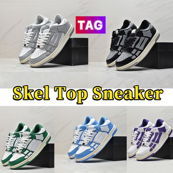 skel-running shoes skel low genuine leather sneaker designer mens womens shoe leather bones skeleton applique upper low-cut runner sports me
skel-running shoes skel low genuine leather sneaker designer mens womens shoe leather bones skeleton applique upper low-cut runner sports me