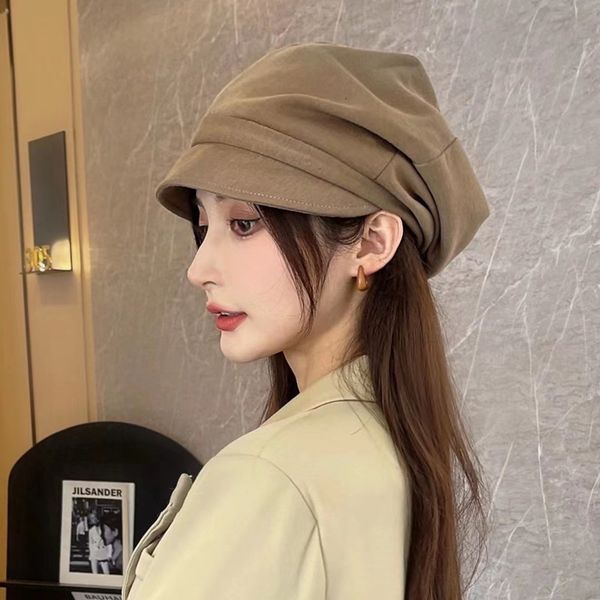 beanieskull caps fashion octagonal hat shopping warm female korean simple short eave cap niche design drape pile 230106, Blue;gray
beanieskull caps fashion octagonal hat shopping warm female korean simple short eave cap niche design drape pile 230106, Blue;gray