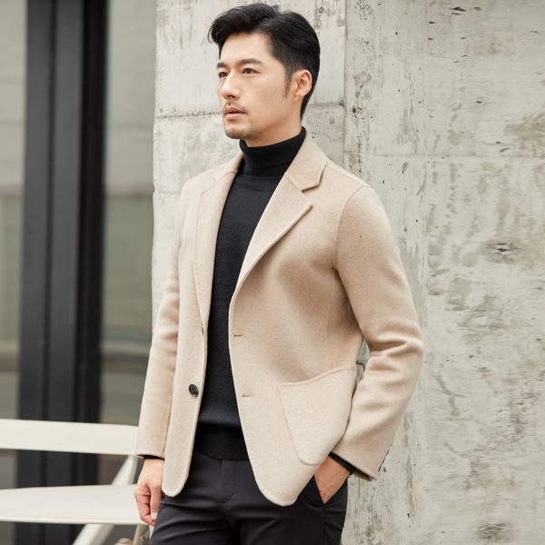 men s jackets genuine winter coat in official store luxury 100 wool business leisure fashion cashmere jacket 230106, Black;brown
men s jackets genuine winter coat in official store luxury 100 wool business leisure fashion cashmere jacket 230106, Black;brown