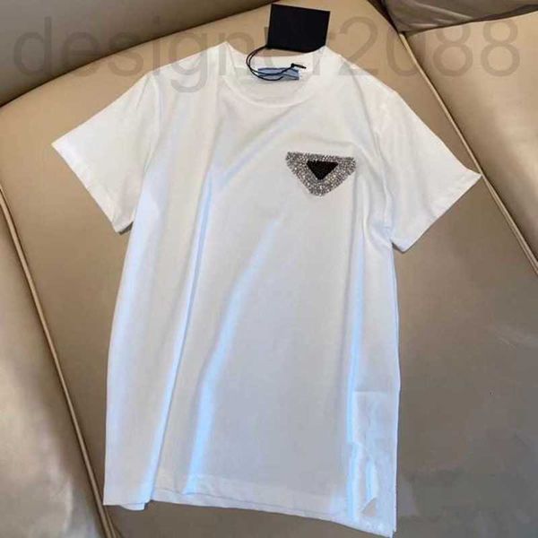women's t-shirt designer short sleeve diamond blouse casual match slim girl women with crew neck tees 1wn3, White
women's t-shirt designer short sleeve diamond blouse casual match slim girl women with crew neck tees 1wn3, White