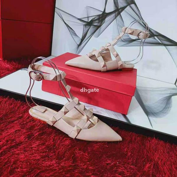 flat wedding valentinoly nude straps shoes slippers ladies women heeled sandal roman fashion ankle sandals studs rivets s es alb, Black
flat wedding valentinoly nude straps shoes slippers ladies women heeled sandal roman fashion ankle sandals studs rivets s es alb, Black