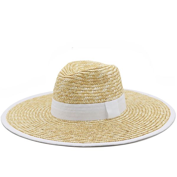 wide brim hats bucket summer 13cm big eaves solid sun protection women men fashion dome holiday beach girl straw ladies caps rg 230106, Blue;gray
wide brim hats bucket summer 13cm big eaves solid sun protection women men fashion dome holiday beach girl straw ladies caps rg 230106, Blue;gray
