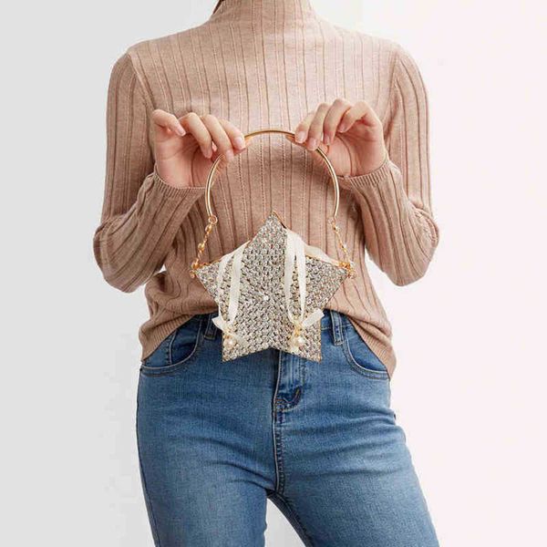 bags shiny star vormige diamant avondtasje vrouwen chic hollow out kleine metalen kooi handtas strass clutch purse wedding party 220609
bags shiny star vormige diamant avondtasje vrouwen chic hollow out kleine metalen kooi handtas strass clutch purse wedding party 220609