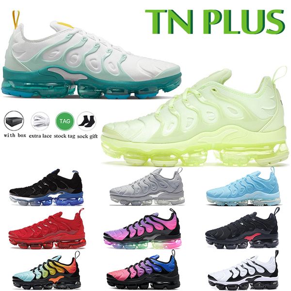tn plus running shoes max man women triple white black laser blue volt glow oreo breathable sneakers trainers outdoor sports size 36-47
tn plus running shoes max man women triple white black laser blue volt glow oreo breathable sneakers trainers outdoor sports size 36-47