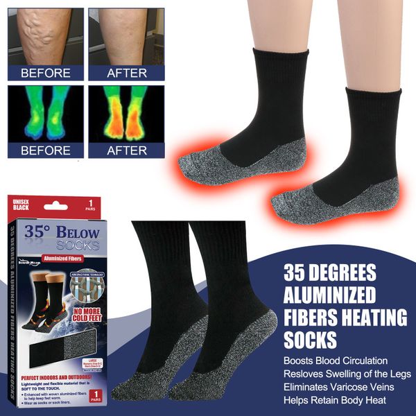 men s socks mens winter aluminized fiber heating thermal self heating constant temperature 35 degrees comfortable warm for women 230107, Black
men s socks mens winter aluminized fiber heating thermal self heating constant temperature 35 degrees comfortable warm for women 230107, Black