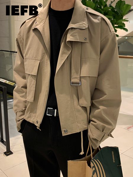 men s down parkas iefb coat 2023 autumn korean loose fashion turn down collar jacket solid color pocket temperament 9a1502 230106, Black
men s down parkas iefb coat 2023 autumn korean loose fashion turn down collar jacket solid color pocket temperament 9a1502 230106, Black