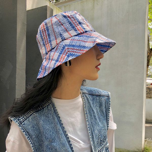 wide brim hats bucket luna dolphin women sun hat chic designer spring summer blue red white plaid small eaves sunshade plastic fisherman bas, Blue;gray
wide brim hats bucket luna dolphin women sun hat chic designer spring summer blue red white plaid small eaves sunshade plastic fisherman bas, Blue;gray