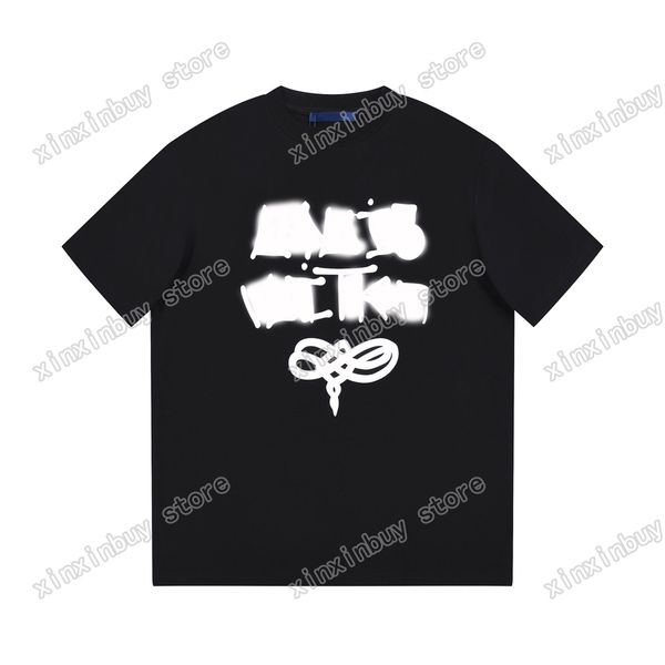 xinxinbuy men designer tee t shirt 23ss graffiti letters print embroidery short sleeve cotton women apricot black xs-l, Black;brown
xinxinbuy men designer tee t shirt 23ss graffiti letters print embroidery short sleeve cotton women apricot black xs-l, Black;brown