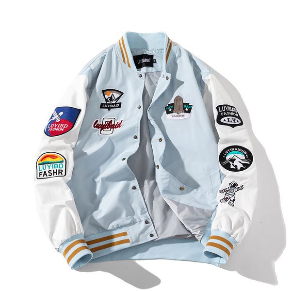 men s jackets young fashion pilot hip hop couple spring and autumn embroidered baseball suit color matching men 230106, Black;brown
men s jackets young fashion pilot hip hop couple spring and autumn embroidered baseball suit color matching men 230106, Black;brown