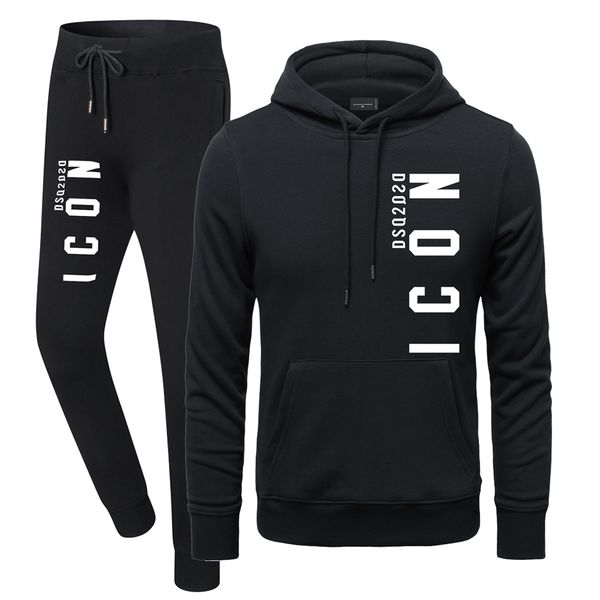 dsq2 brand winter sport suit men's tracksuits cotton black and blue color hoodie and pant slim couple wear dm2016, Gray
dsq2 brand winter sport suit men's tracksuits cotton black and blue color hoodie and pant slim couple wear dm2016, Gray