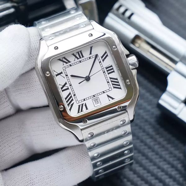 watch automatic mechanical movement designer watches mens bracelet business wristwatch stainless steel wristband 40mm gold wristwatches, Slivery;brown
watch automatic mechanical movement designer watches mens bracelet business wristwatch stainless steel wristband 40mm gold wristwatches, Slivery;brown
