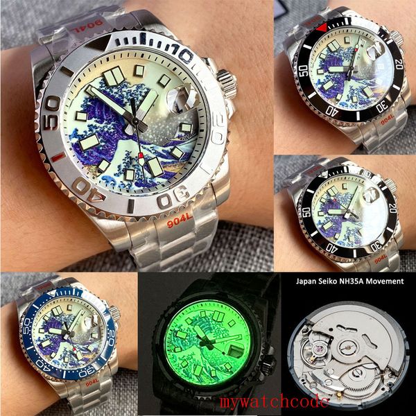 wristwatches children's watches 40mm 24 jewels japan nh35a luminous kanagawa dial sapphire crystal 200m automatic men's wristwatch, Slivery;brown
wristwatches children's watches 40mm 24 jewels japan nh35a luminous kanagawa dial sapphire crystal 200m automatic men's wristwatch, Slivery;brown