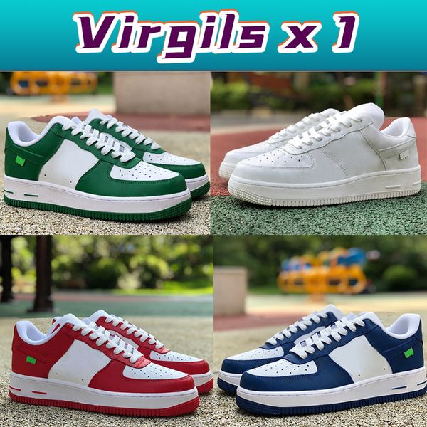 designer sneaker men casual shoes virgils x 1 low white logo embossed green royal red canvas black metallic silver luxury mens women platfor
designer sneaker men casual shoes virgils x 1 low white logo embossed green royal red canvas black metallic silver luxury mens women platfor