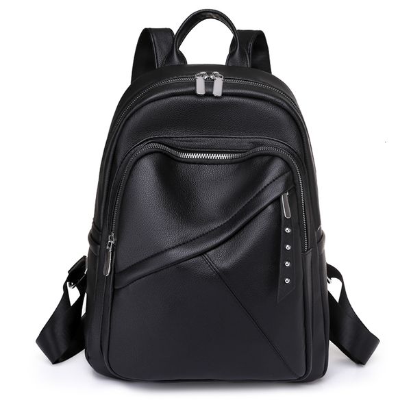 school bags casual women leather backpack designer shoulder for back pack teenage girls sac mochila feminina 230106
school bags casual women leather backpack designer shoulder for back pack teenage girls sac mochila feminina 230106