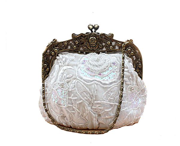 evening bags fashion white chinese women's beaded handbag banquet party bridal purse makeup 2583e 230106
evening bags fashion white chinese women's beaded handbag banquet party bridal purse makeup 2583e 230106