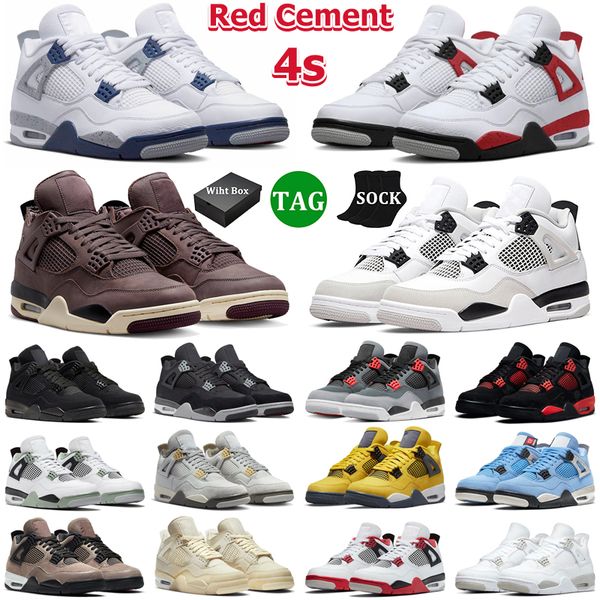 with box 4s men basketball shoes 4 midnight navy red cement thunder military black cat lightning university blue white oreo mens women train
with box 4s men basketball shoes 4 midnight navy red cement thunder military black cat lightning university blue white oreo mens women train