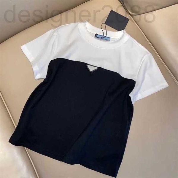 women's plus size t-shirt designer womens shirts black white color matching ops summer casual fashion short sleeve shirt fh5b
women's plus size t-shirt designer womens shirts black white color matching ops summer casual fashion short sleeve shirt fh5b