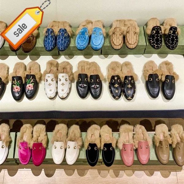 2023 women princetown loafers autumn winter warm wool slippers classic metal buckle embroidery sandals men leather half slipper pattern slid, Black
2023 women princetown loafers autumn winter warm wool slippers classic metal buckle embroidery sandals men leather half slipper pattern slid, Black